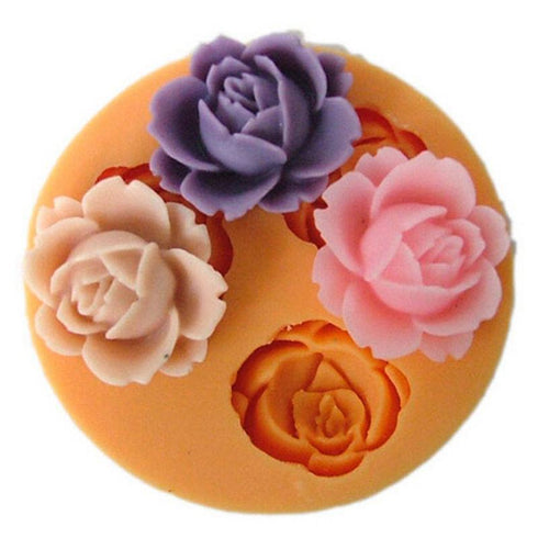 AussieSuperStore Homeware Supplies 3D Flower Chocolate Fondant Cake Silicone Mold 3D Flower Chocolate Fondant Cake Silicone Mold | Bakeware Moulds CB3DFLOWERMOLD